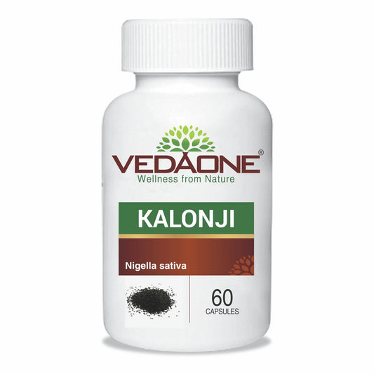 Vedaone Ayurvedic Kalonji (Black Seed) 450mg 60 Capsules