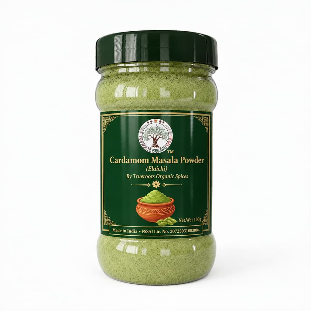 Trueroots Organic Spices Cardamom (Elaichi) Masala Powder