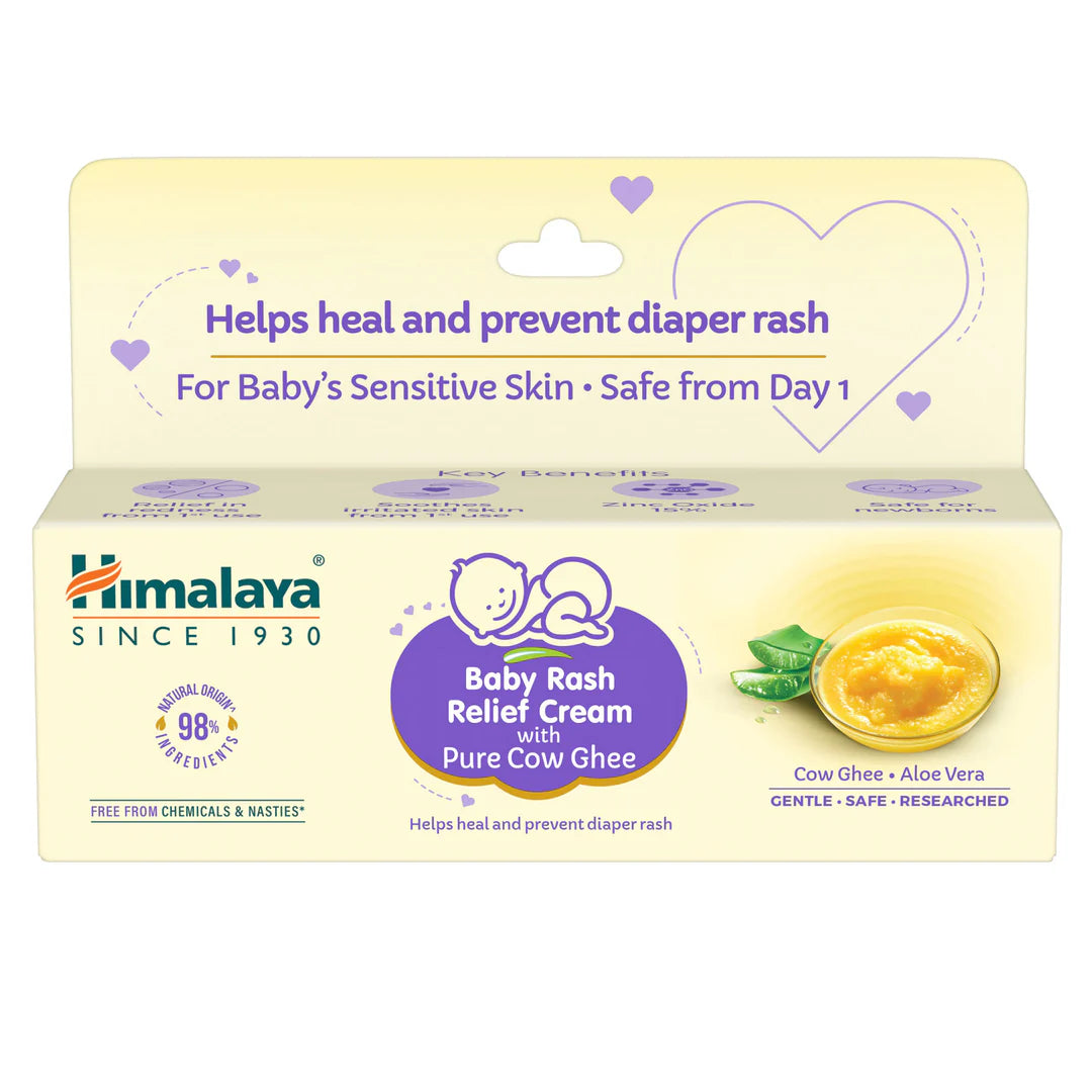 Himalaya Baby Rash Relief Cream with Pure Cow Ghee