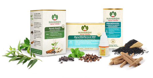 Maharishi Ayurveda Ayur Defence Shield For Seasonal Infections & Flu Kit