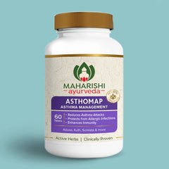 Maharishi Ayurveda RESPIRATORY RELIEF THERAPY Kasni,Anu Tail,Prandhara & Asthomap Tablets Kit