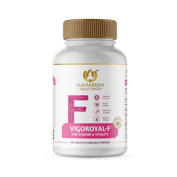 Maharishi Ayurveda Vigoroyal F For Energy and Stamina 60 Tablets