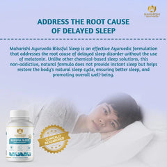 Maharishi Ayurveda Blissful Sleep For Sleep Onset Insomnia 1000mg 60 Tablets