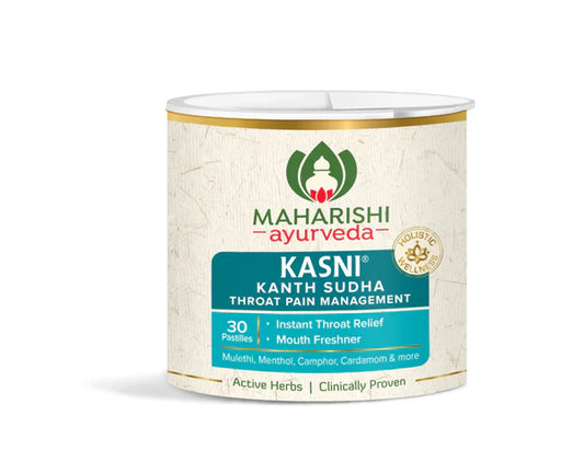 Maharishi Ayurveda Kasni Kanth Sudha 30 Pastilles Bottle