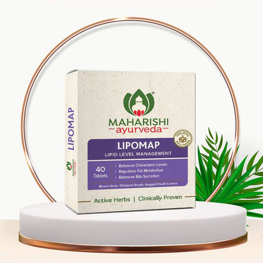 Maharishi Ayurveda Lipomap Natural Remedy For Cholesterol Management 40 Tablets