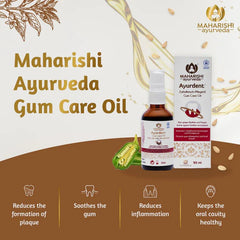 Maharishi Ayurveda Ayurdent Gum Care Oil for Total Relief from Toothache and Bad Breath 50ml