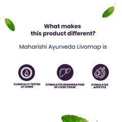 Maharishi Ayurveda Livomap Effective Remedy for a Healthy Liver Tablets & Syrup