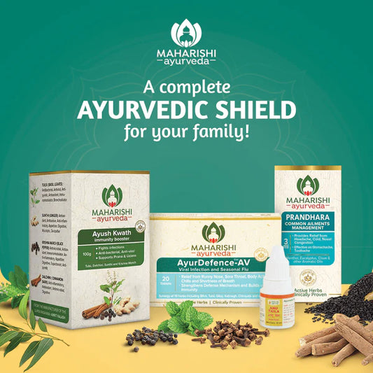 Maharishi Ayurveda Ayur Defence Shield For Seasonal Infections & Flu Kit