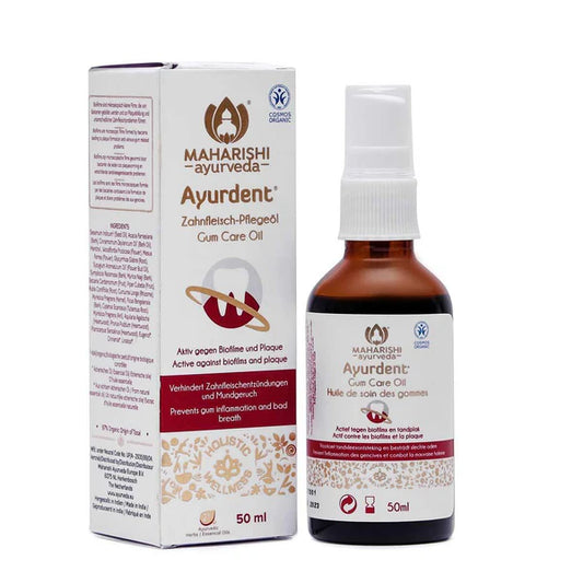 Maharishi Ayurveda Ayurdent Gum Care Oil for Total Relief from Toothache and Bad Breath 50ml