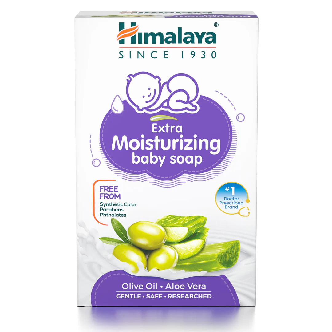 Himalaya Extra Moisturizing Baby Care Gently Cleanses Winter Soap