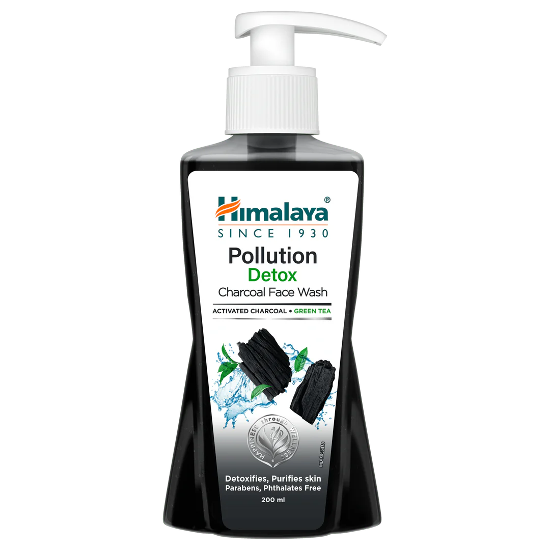 Himalaya Pollution Detox Charcoal Face Wash