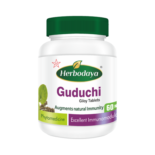 Skm Siddha Ayurveda Herbodaya Guduchi 550mg 60 Tablets