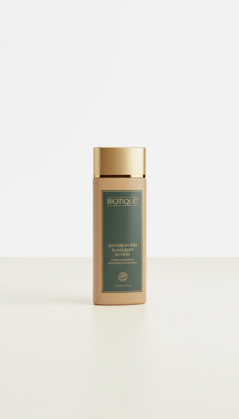 Sandalwood sunscreen with SPF 50