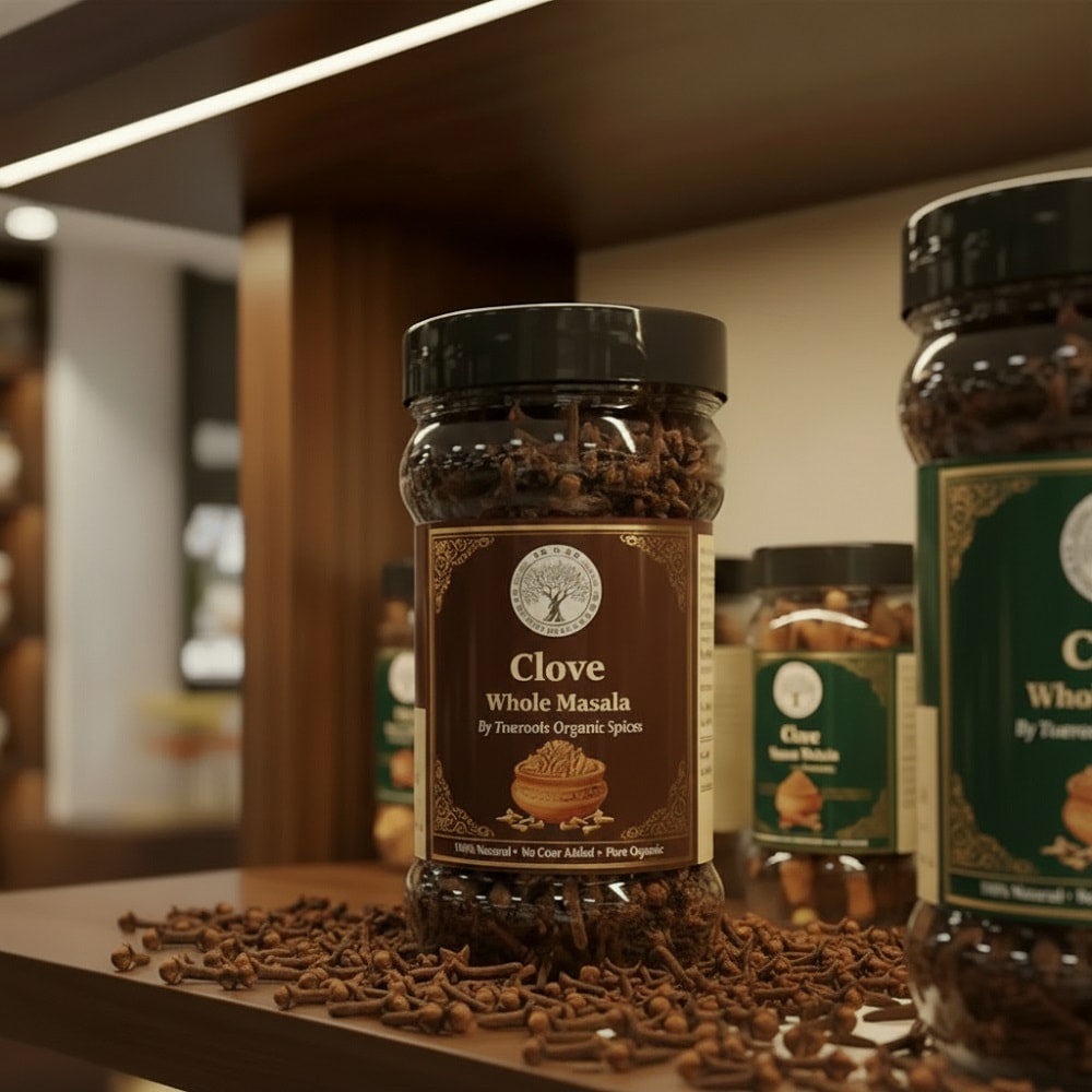 Trueroots Organic Clove (Laung) Whole Masala – 100% Pure & Natural