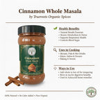 Trueroots Organic Spices 100% Pure Natural Cinnamon (Dalchini) Masala Powder - Trueroots Organic spices