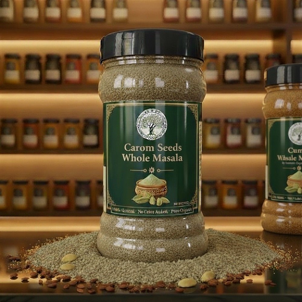 Trueroots Organic Spices 100% Pure Natural Carom Seeds (Ajwain) Whole Masala - Trueroots Organic spices