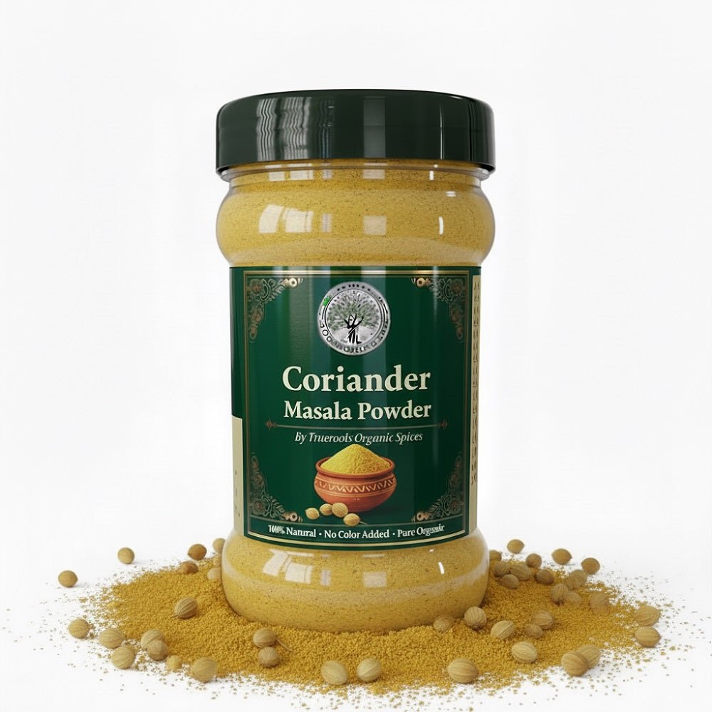 Trueroots Organic Spices 100% Pure Natural Coriander (Dhaniya) Masala Powder - Trueroots Organic spices