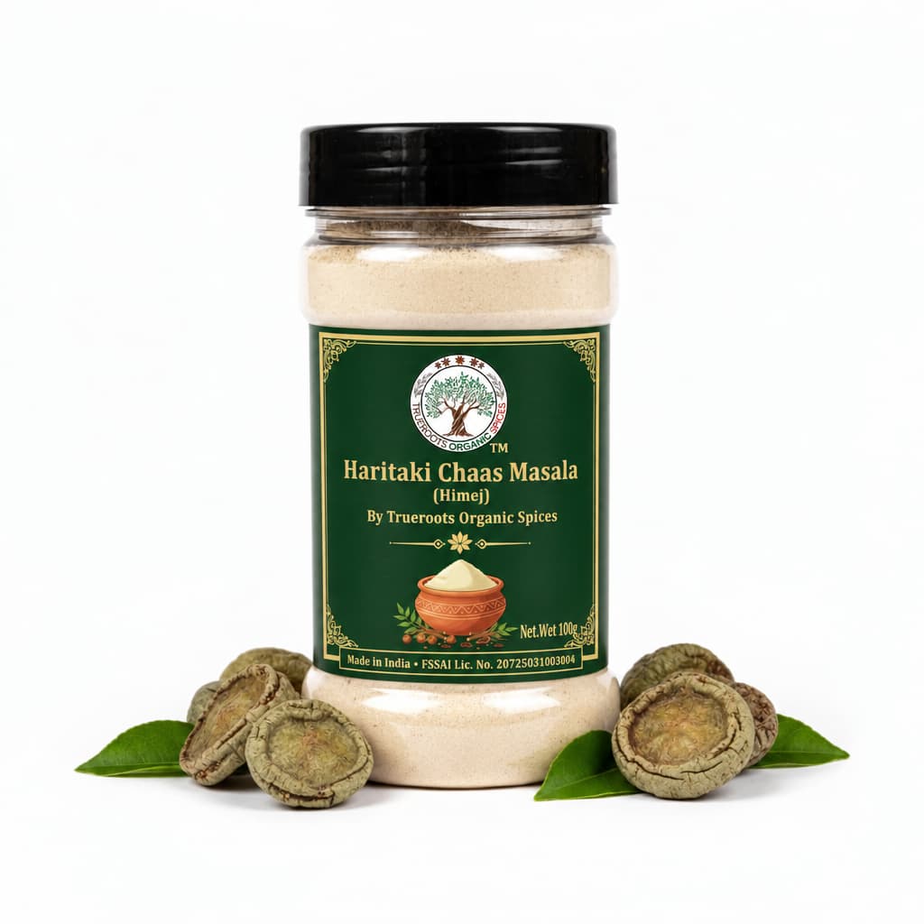Trueroots Organic Spices Haritaki (Himej) Buttermilk Masala | Chaas Mix