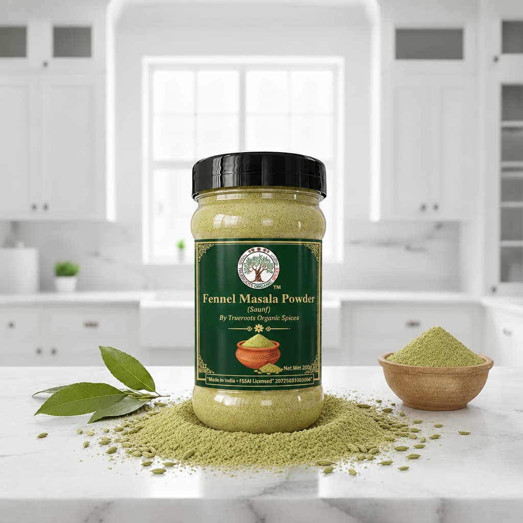 Trueroots Organic Spices Fennel (Saunf) Masala Powder
