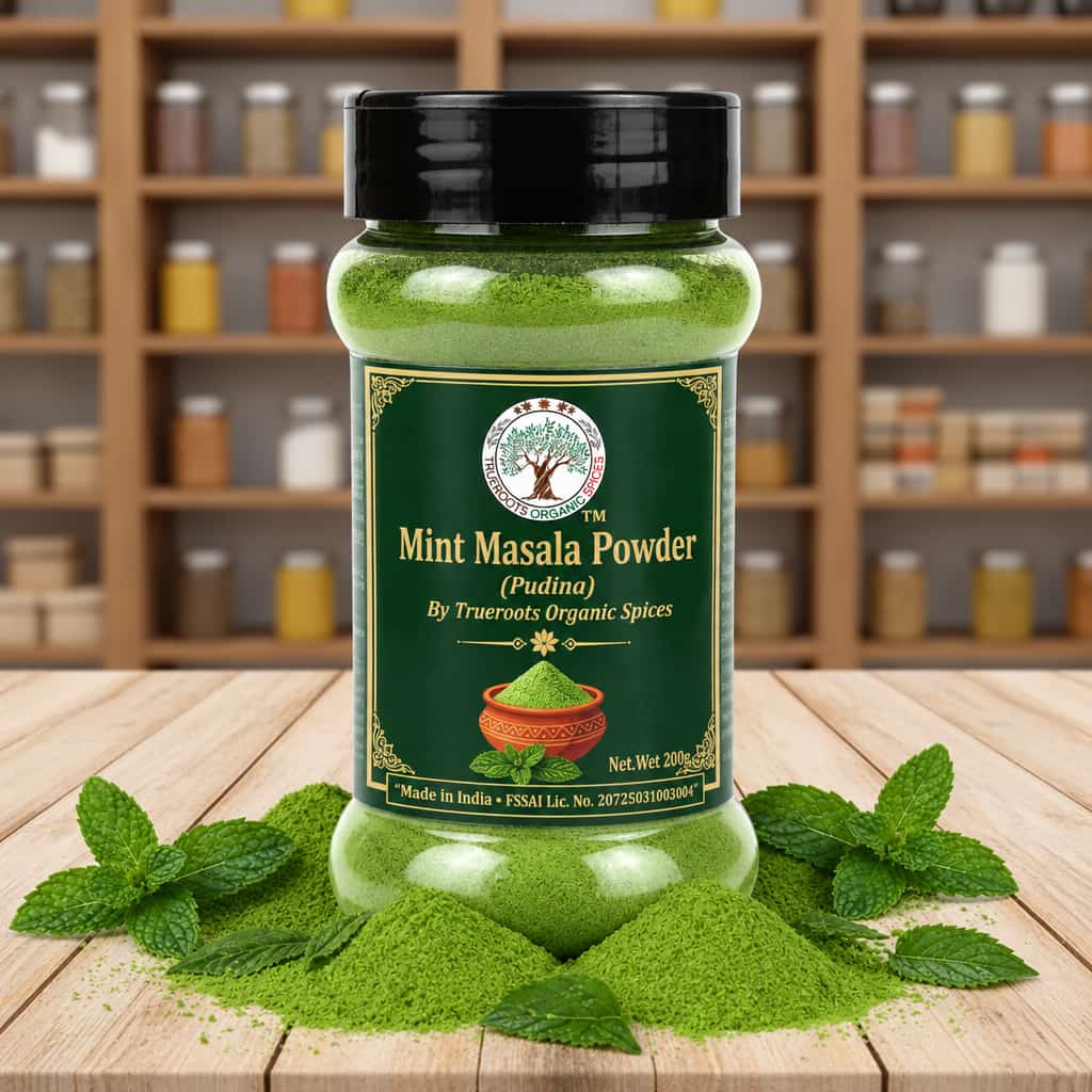 Trueroots Organic Spices Mint (Pudina) Masala Powder