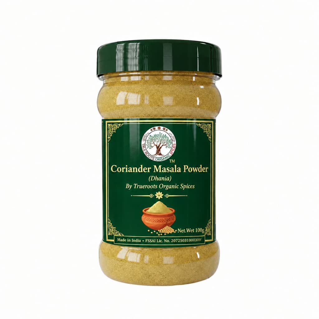 Trueroots Organic Spices Coriander (Dhaniya) Masala Powder