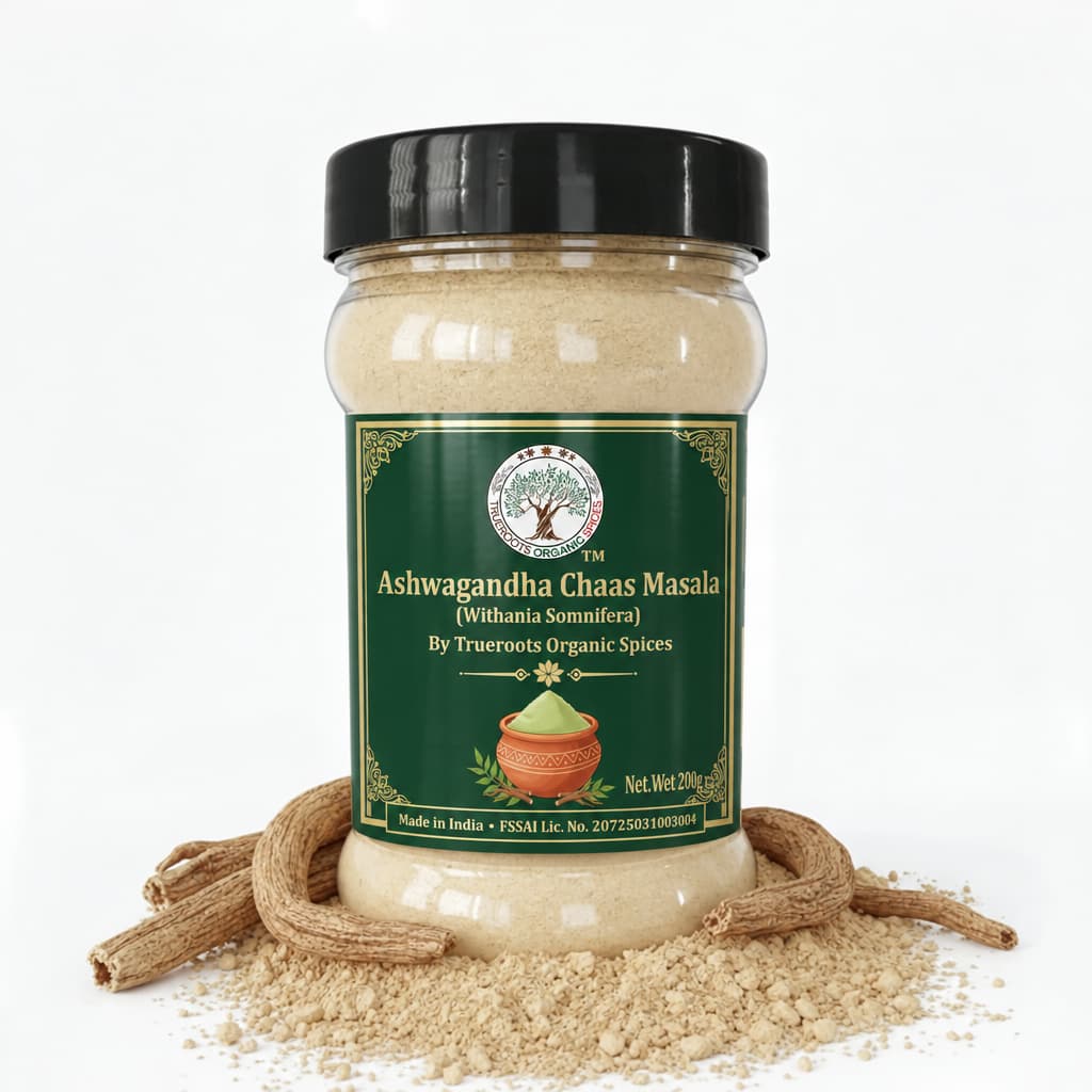 Trueroots Organic Spices Ashwagandha Buttermilk Masala Mix | Withania Somnifera