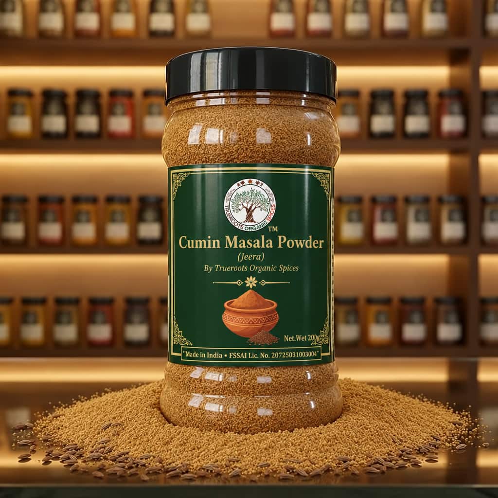 Trueroots Organic Spices Cumin Seeds (Jeera) Masala Powder