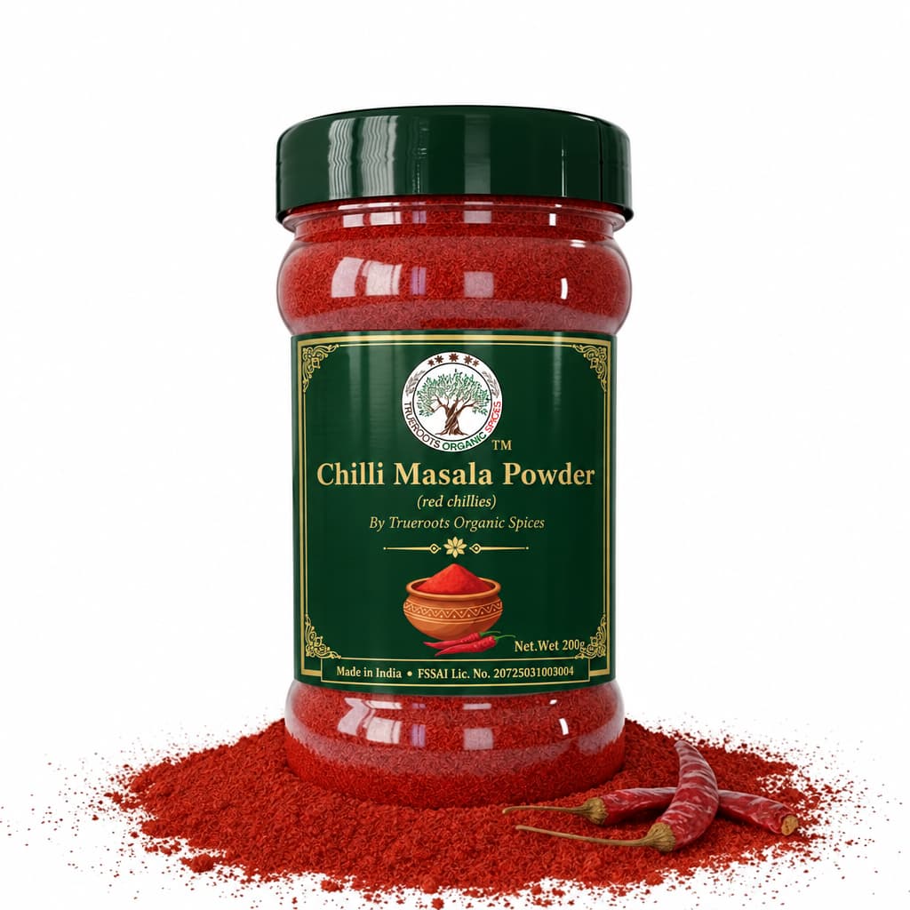 Trueroots Organic Spices Red Chilli (Lal Mirch) Masala Powder