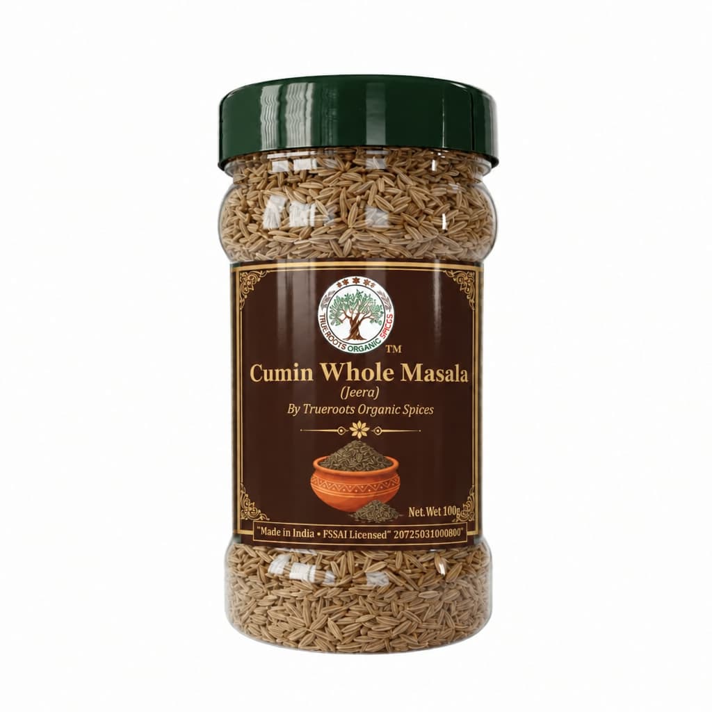 Trueroots Organic Spices Cumin Seeds (Jeera) Whole Masala