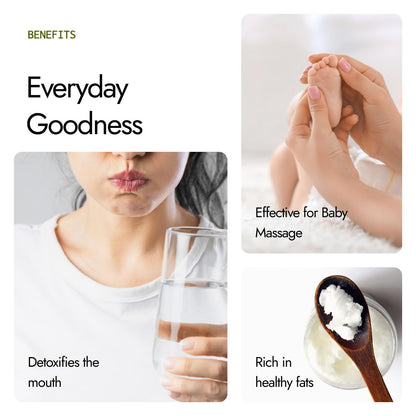 Kapiva Virgin Cold Pressed Coconut Oil 500ml