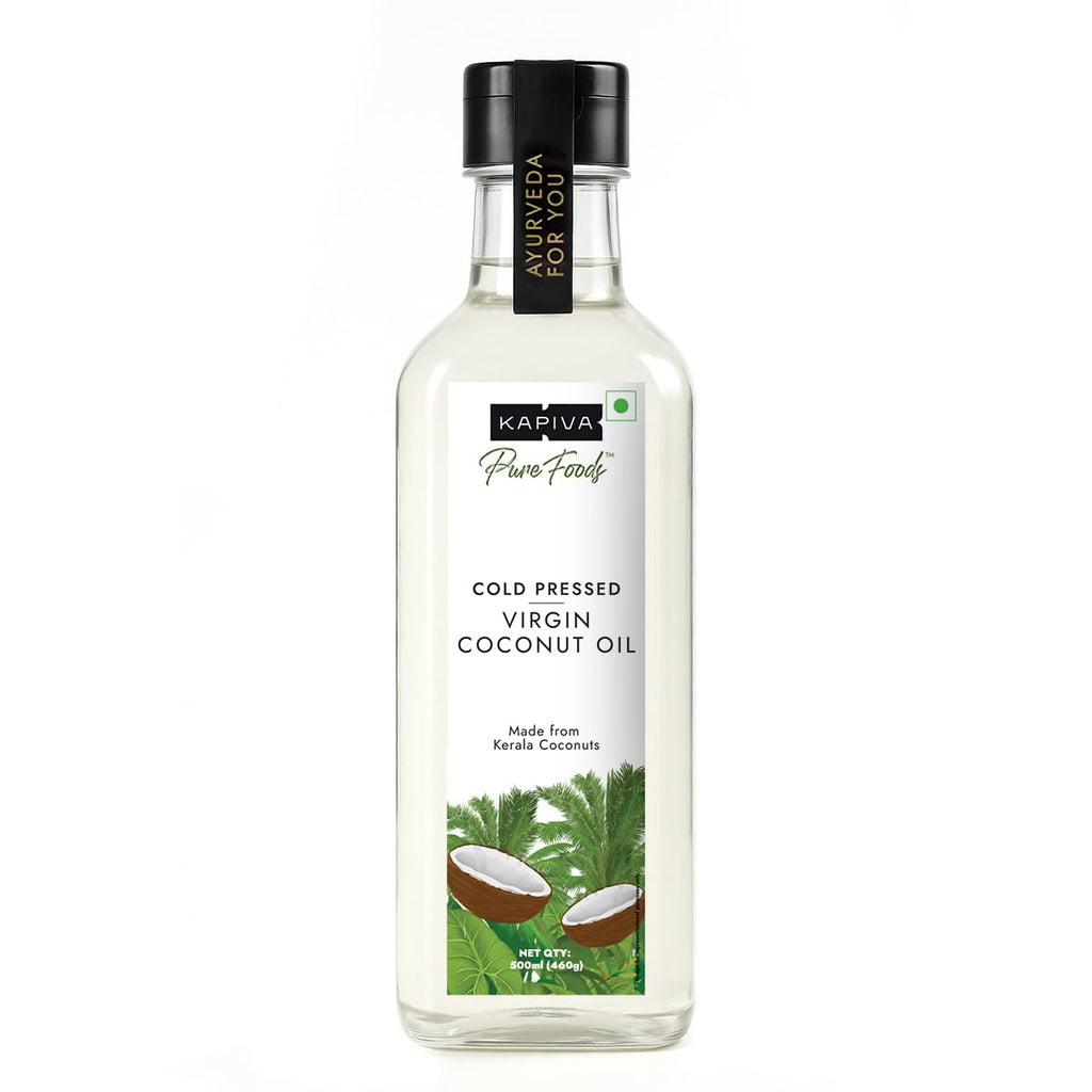 Kapiva Virgin Cold Pressed Coconut Oil 500ml