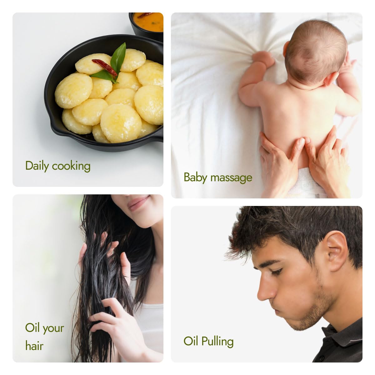 Kapiva Virgin Cold Pressed Coconut Oil 500ml