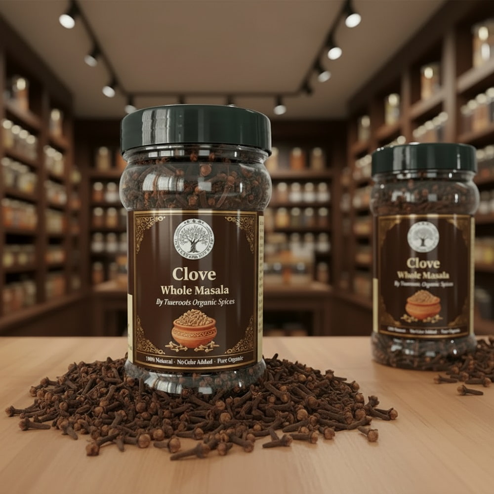 Trueroots Organic Clove (Laung) Whole Masala – 100% Pure & Natural