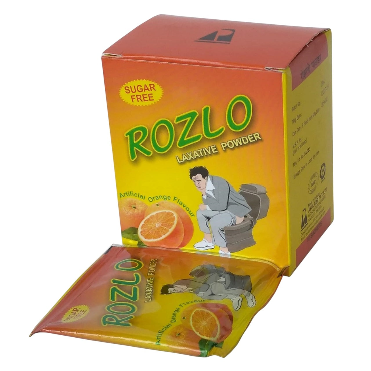 AyuLabs Ayurvedic Rozlo Laxative Powder 10 Sachets