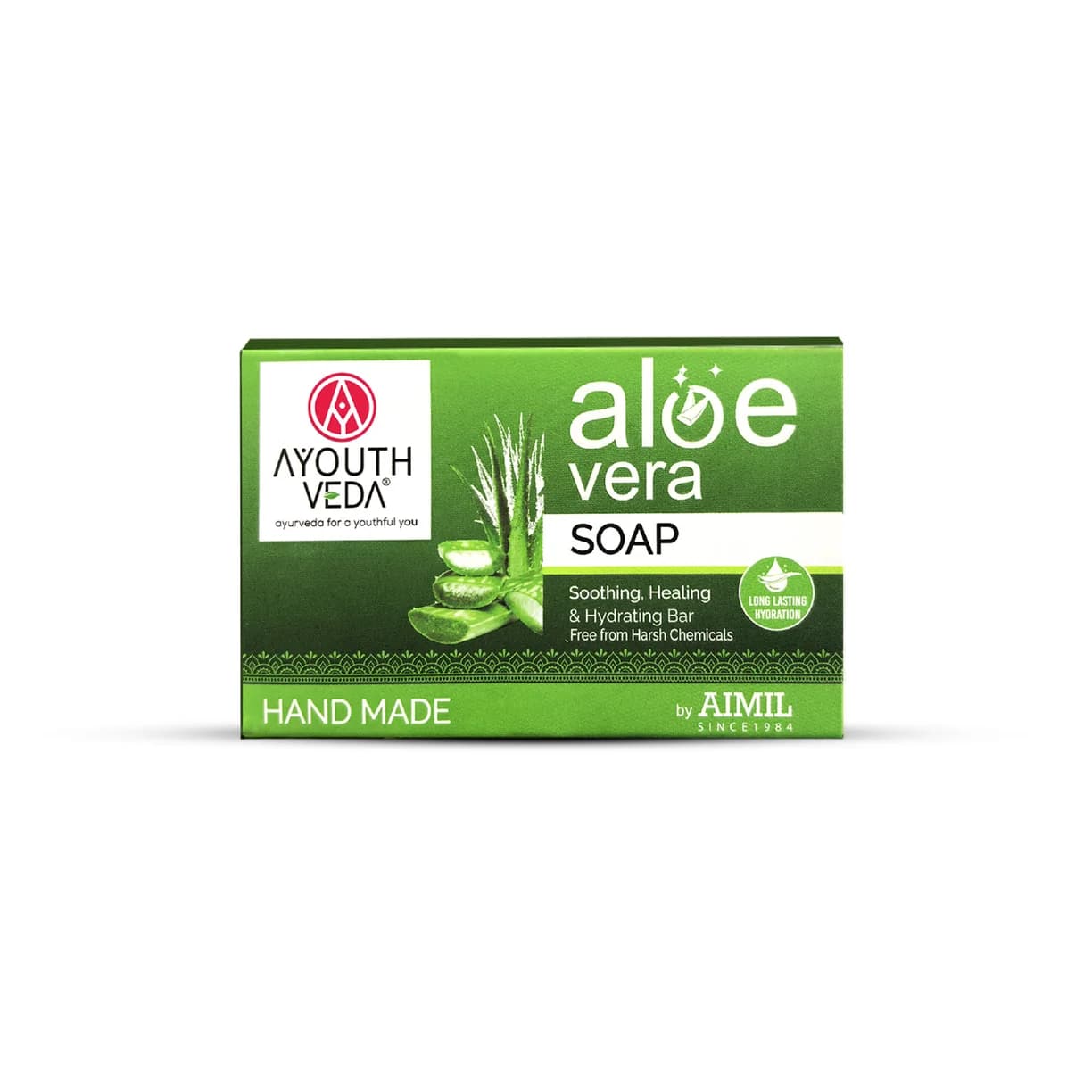 Ayouthveda Aloe Vera Ayurvedic Bathing Soap – 100g
