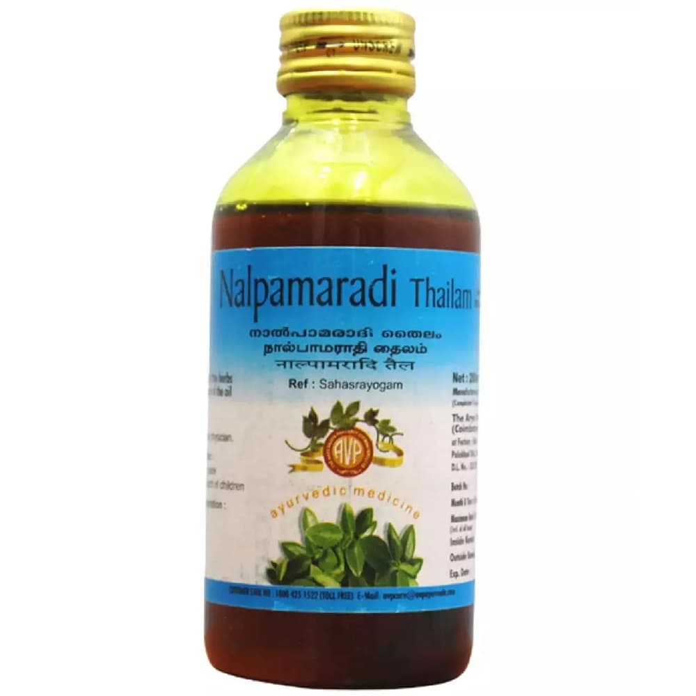 AVP Ayurvedic Nalpamaradi Coconut Oil & Thailam â€“ 100ml / 200ml