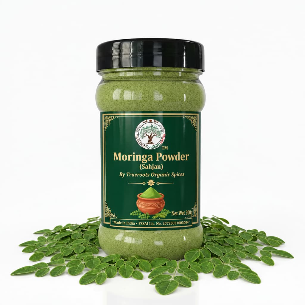 Trueroots Organic Spices Moringa (Sahjan) Powder