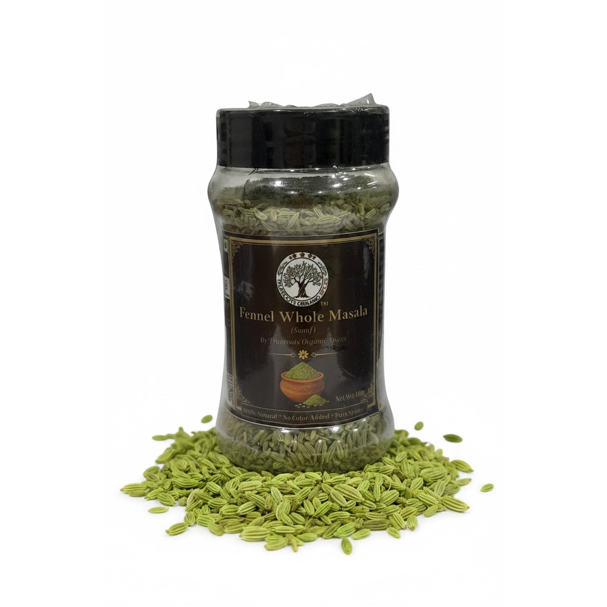 Trueroots Organic Fennel Whole Masala 100g & 200g