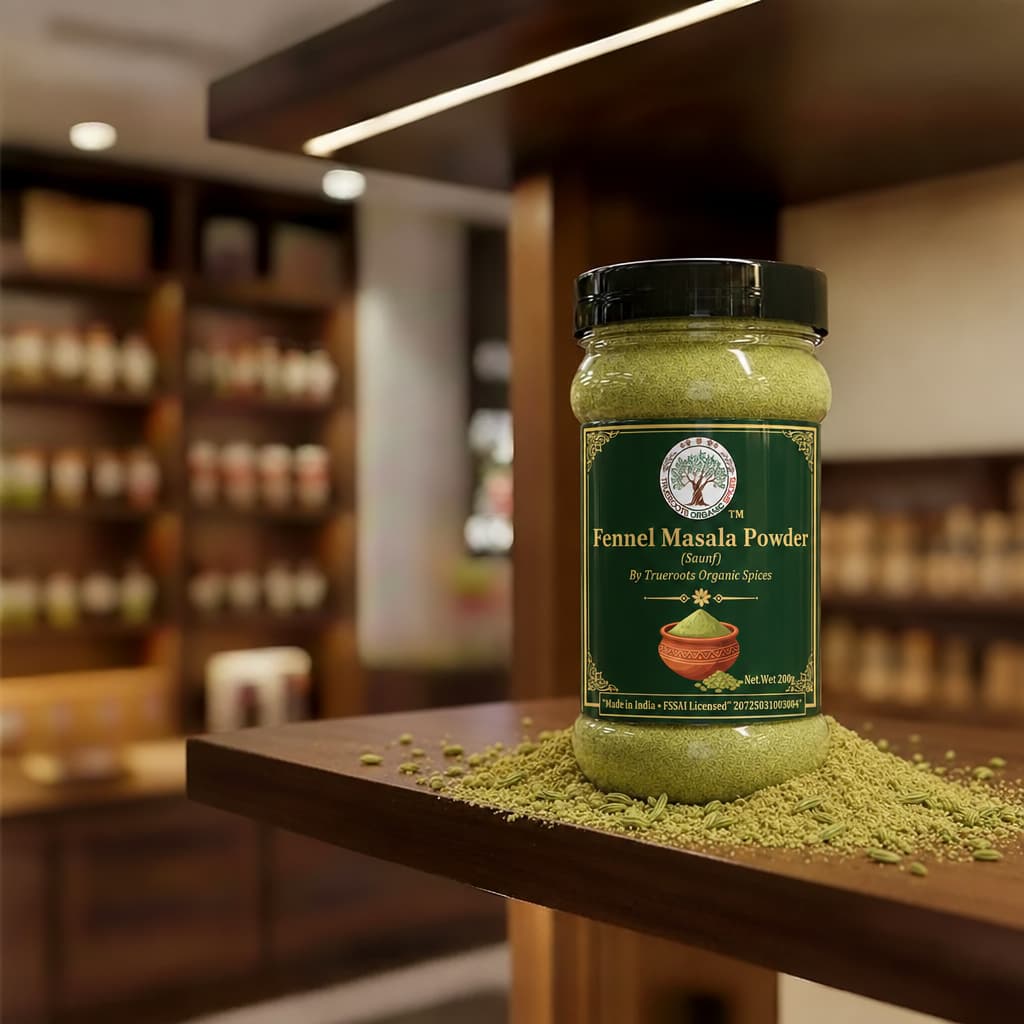 Trueroots Organic Spices Fennel (Saunf) Masala Powder