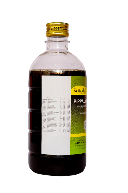 Kottakkal Ayurvedic Pippalyasavam Liquid 450ml