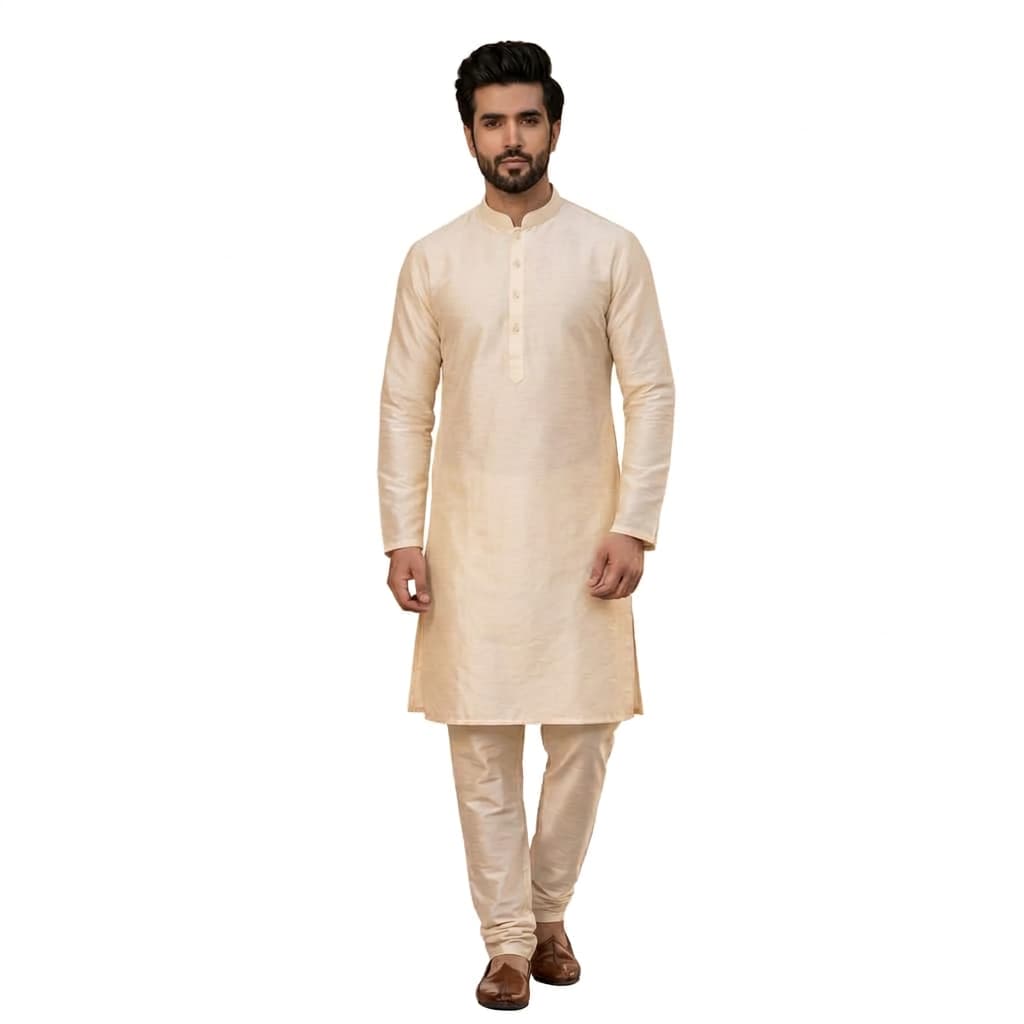 Shaded Peacock Designer Koti / Kurta / Pyjama