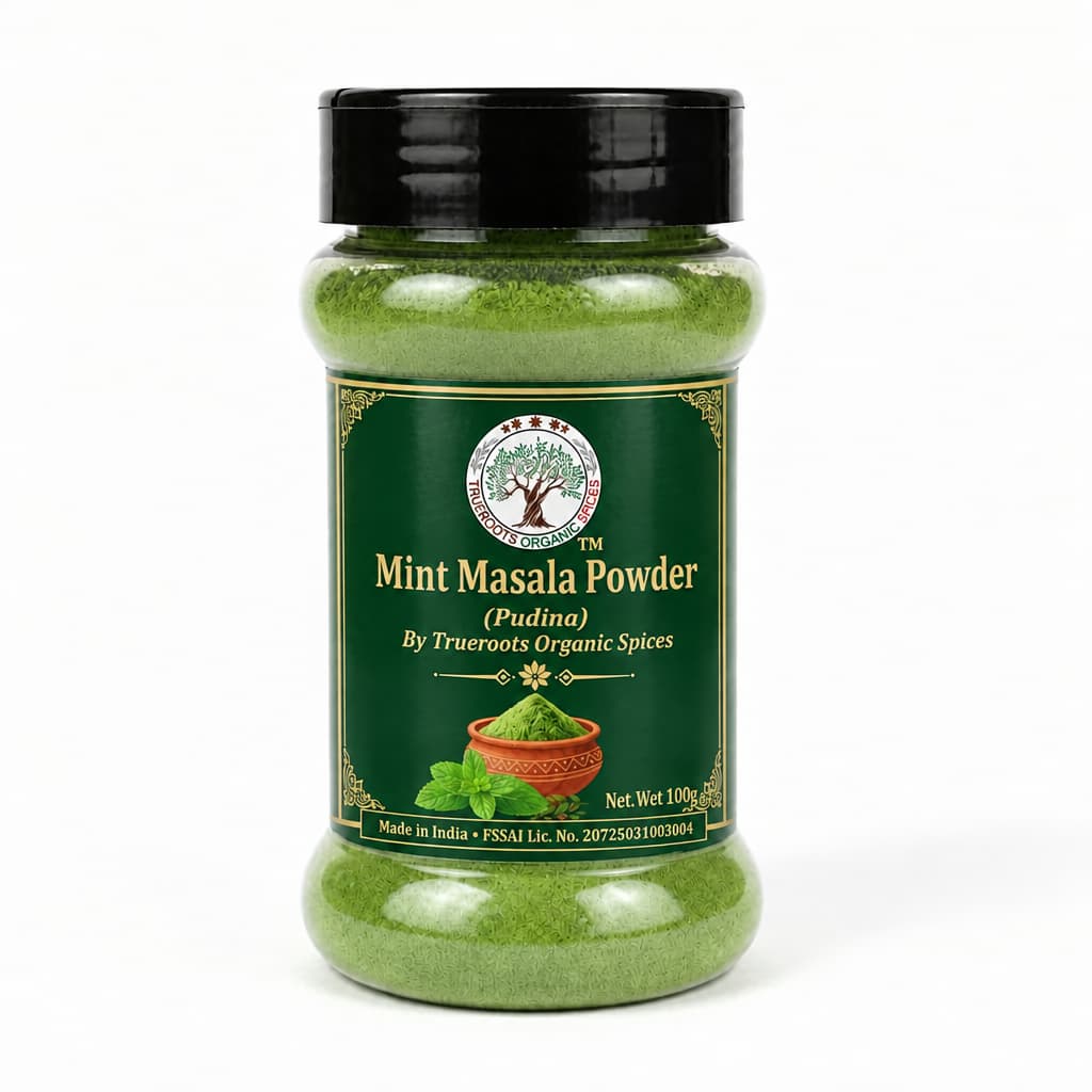 Trueroots Organic Spices Mint (Pudina) Masala Powder