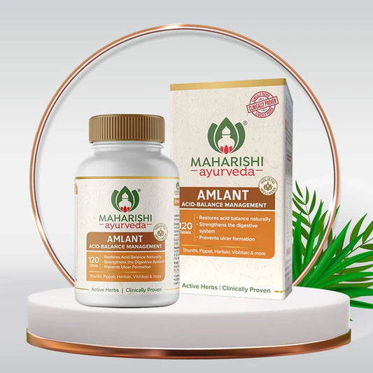 Maharishi Ayurveda Amlant Natural Acid Balancer Tablets