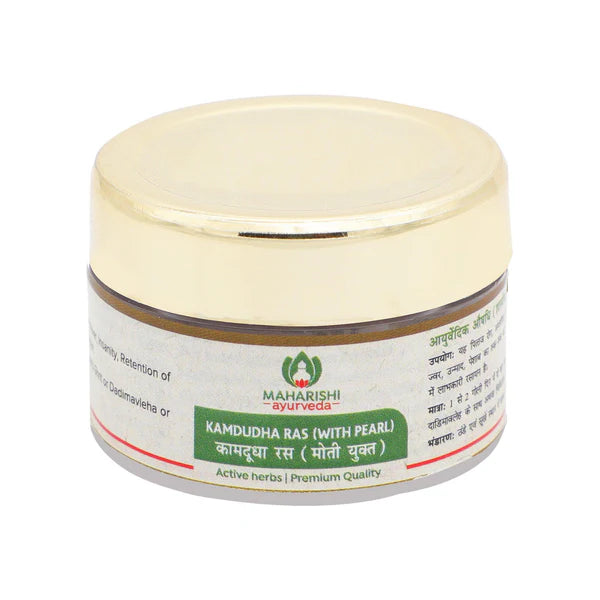 Maharishi Ayurveda Kamdudha Rasa With Pearl 125 mg 24 Tablets
