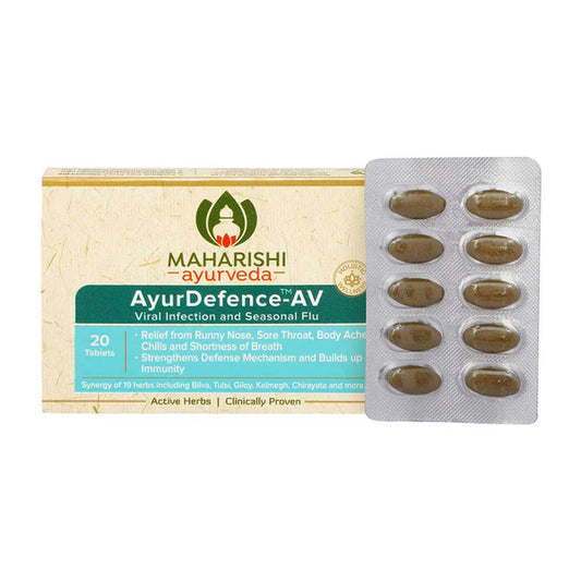 Maharishi Ayurveda AyurDefence AV For Viral Infections & Seasonal Flu 20 Tablets