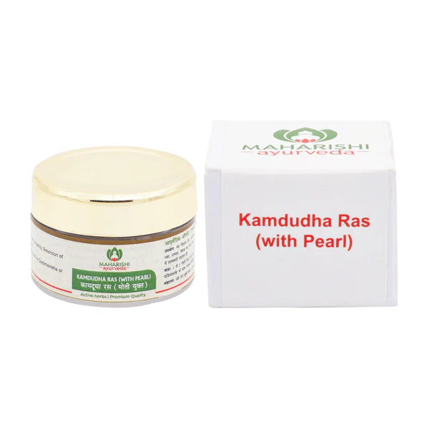 Maharishi Ayurveda Kamdudha Rasa With Pearl 125 mg 24 Tablets