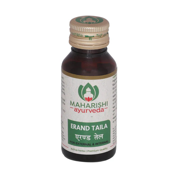 Maharishi Ayurveda Erand Oil Castor Oil For Constipation Relief 50ml