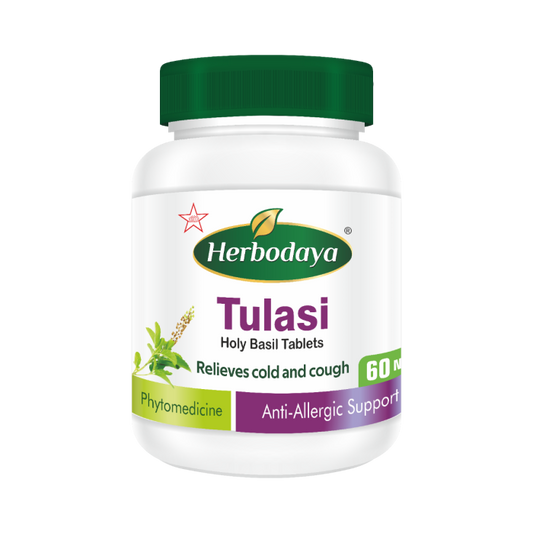 Skm Siddha Ayurveda Herbodaya Tulasi 550mg 60 Tablets