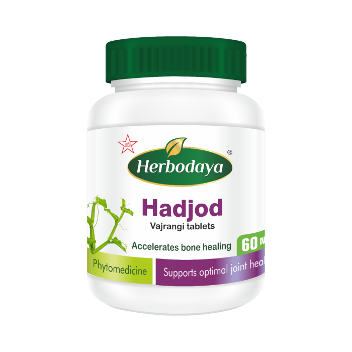 Skm Siddha Ayurveda Herbodaya Hadjod 60 Tablets