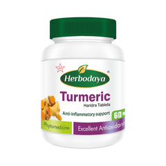 Skm Siddha Ayurveda Herbodaya Turmeric Haridra 550mg 60 Tablets